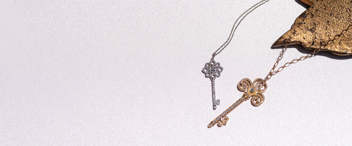 tiffany key necklaces