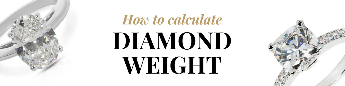 how to calculate diamond weight