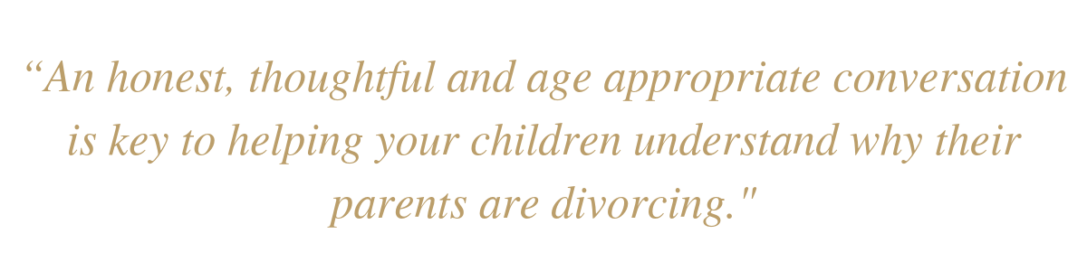 How To Handle Divorce with Children