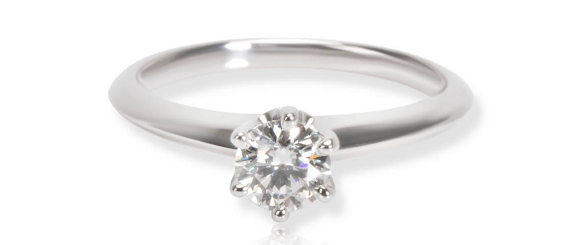 capricorn diamond engagement ring