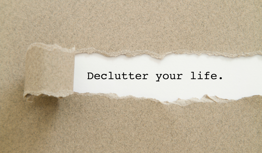 New Year’s Resolution: Declutter