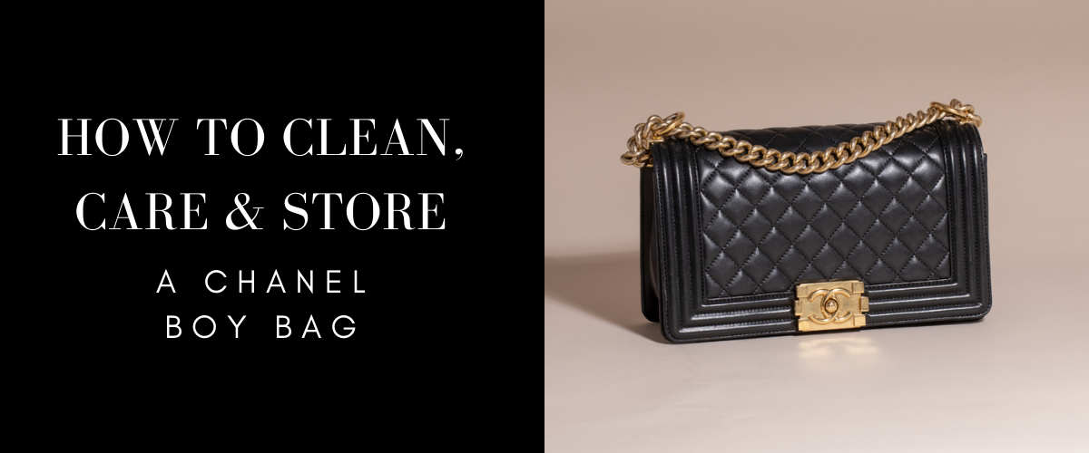 how to store a chanel boy bag