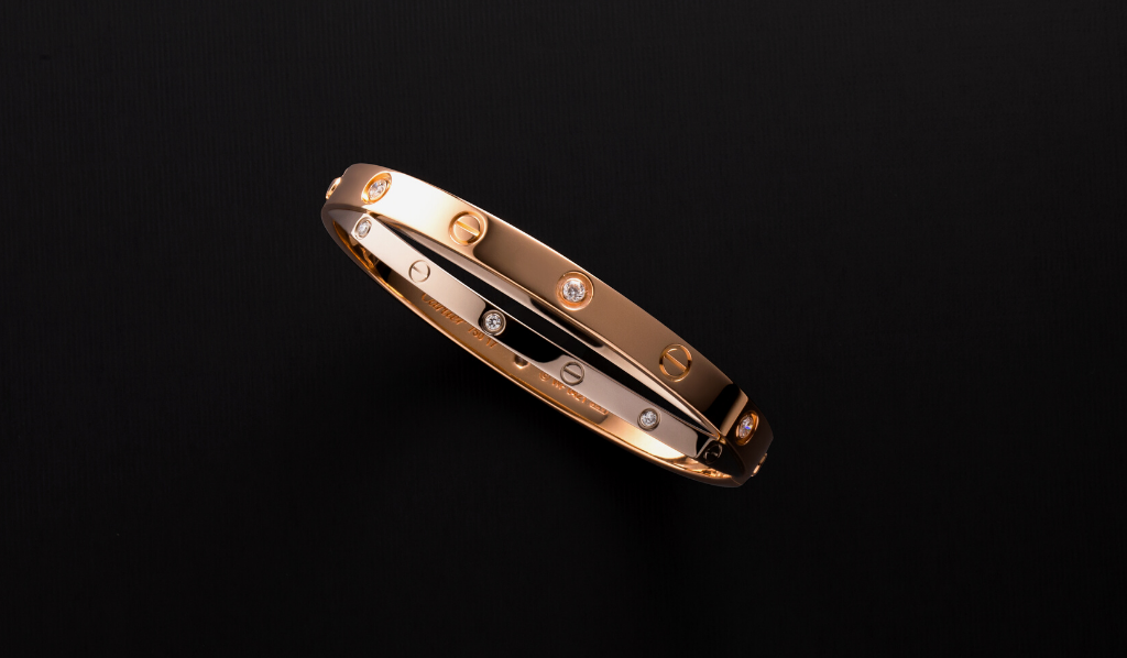 Pre-owned Cartier 6.30 Carat Diamond Gold Tennis Bracelet | Tennis bracelet  diamond, Textured bracelet, Stylish bracelet